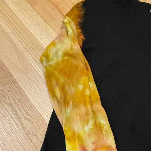 Long sleeve tshirt reverse dyed autumn sleeves XXL - Picture 7 of 7